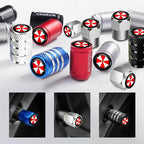 Aluminiowe kapturki na wentyle (4 szt.)