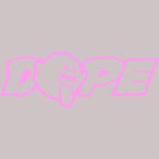 Naklejka „DOPE” na samochód, motocykl lub laptop