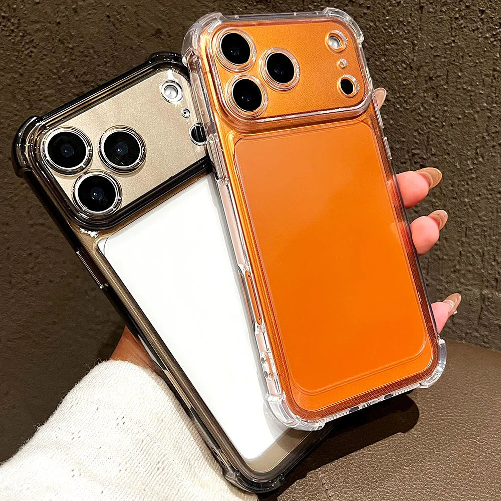 Przezroczyste etui na iPhone z wzmocnionymi rogami