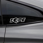 Naklejka „DOPE” na samochód, motocykl lub laptop
