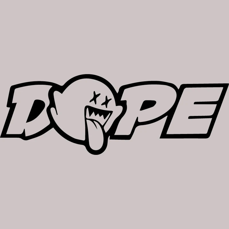 Naklejka „DOPE” na samochód, motocykl lub laptop