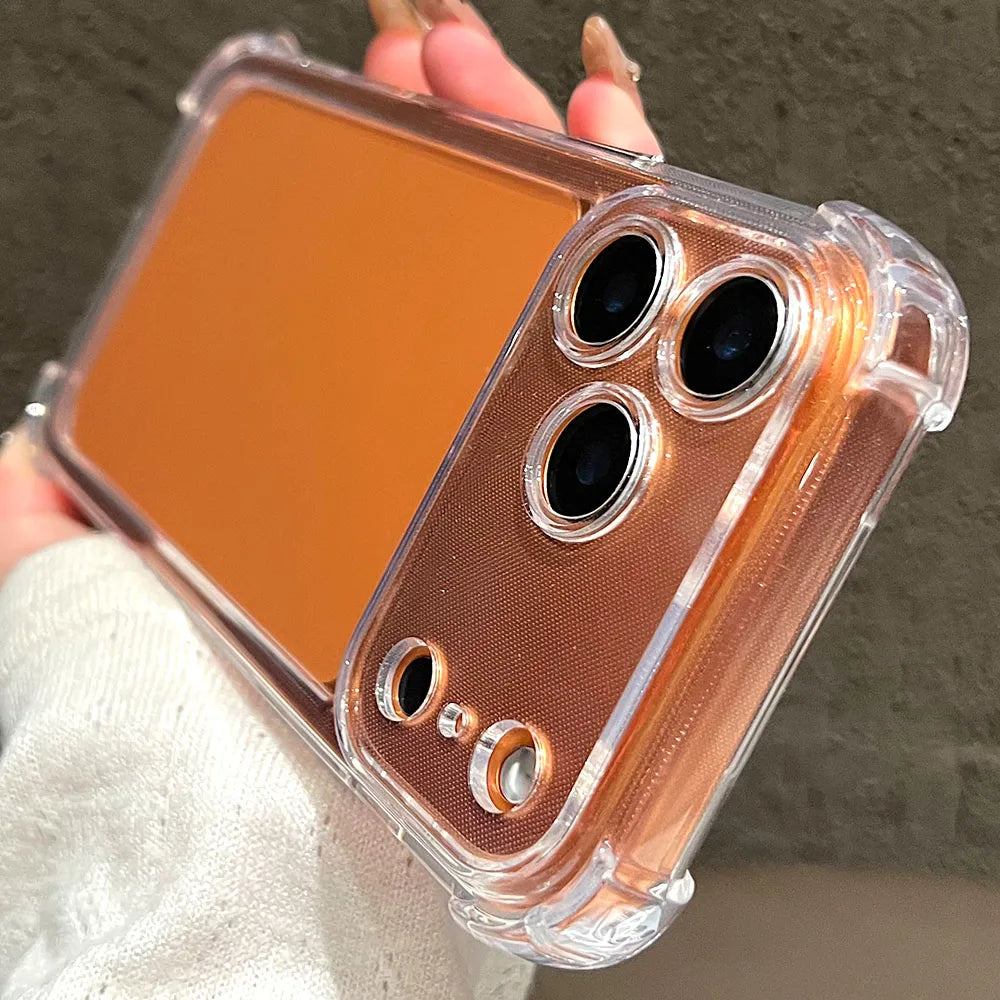 Przezroczyste etui na iPhone z wzmocnionymi rogami