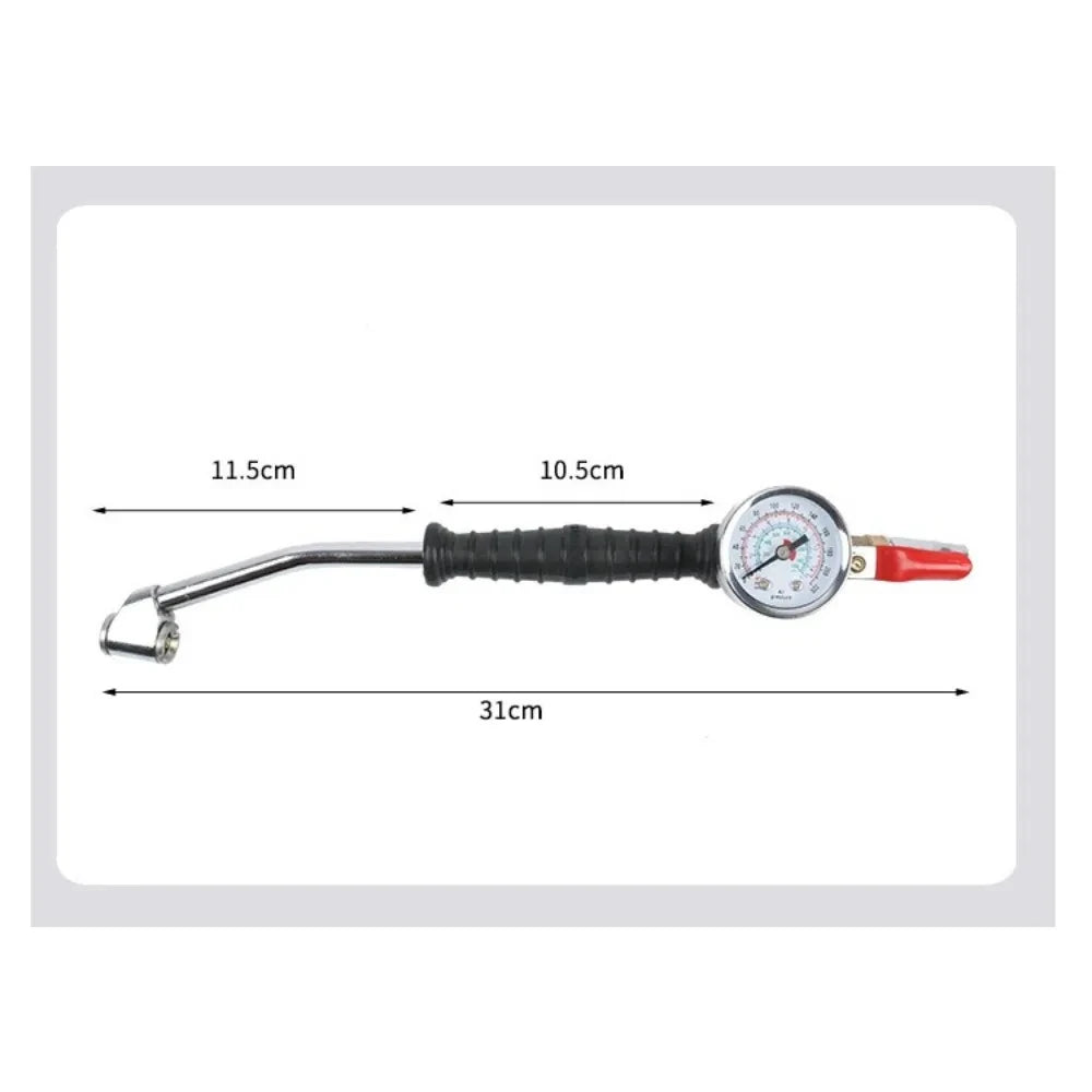Pistolet do pompowania kół z manometrem 220 PSI