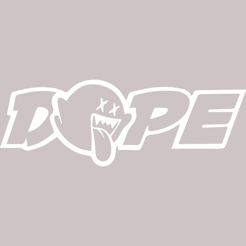 Naklejka „DOPE” na samochód, motocykl lub laptop